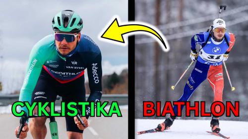 Z biatlonu do cyklistiky? Tým Decathlon otestuje biatlonistu Jacquelina!